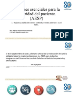 Acciones Esenciales para La Seguridad Del Paciente