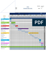 Cronograma de Obra Sup. de Obra
