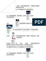 Busca en Las Siguientes Oraciones Adjetivos y Marcalos