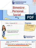 Clase 6 de Personal Social