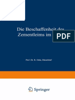 Prof. Dr. R. Grün (Auth.) - Die Beschaffenheit Des Zementleims Im Beton-Springer Berlin Heidelberg (1940)