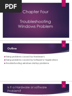 Chapter 4 TROUBLESHOOTING WINDOWS PROBLEMS