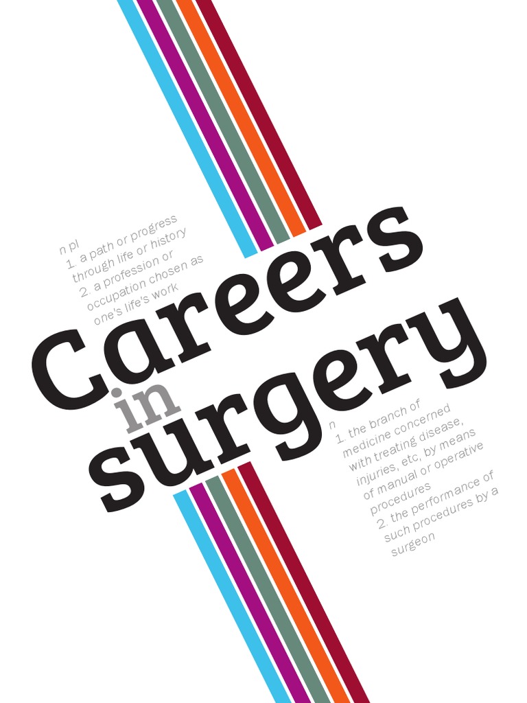Careers in Surgery 2014 PDF Oral And Maxillofacial Surgery Surgery