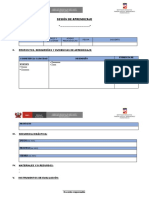 Esquema Sesion Aprendizaje 2023