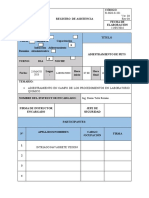 Registro de Capacitacion Adiestramiento de Los Pets Yeison Intriago