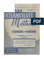 Rubank Intermediate Trombone Method