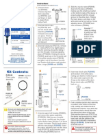 Dosatron d14mz3000 Injector Seal Kit