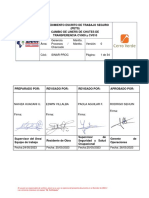 CAMBIO DE LINERS DE CHUTES DE TRANSFERENCIA CV009 y CV010