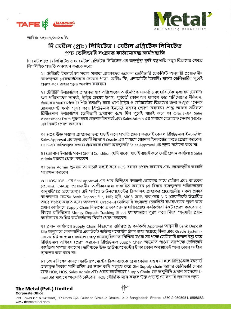 Sales SOP PDF