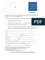 HR W Donation Form PDF