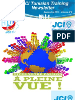 Jci Tunisian Training NEWSLETTER Vol6