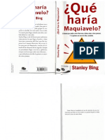 Bing, Stanley - Qué Haría Maquiavelo