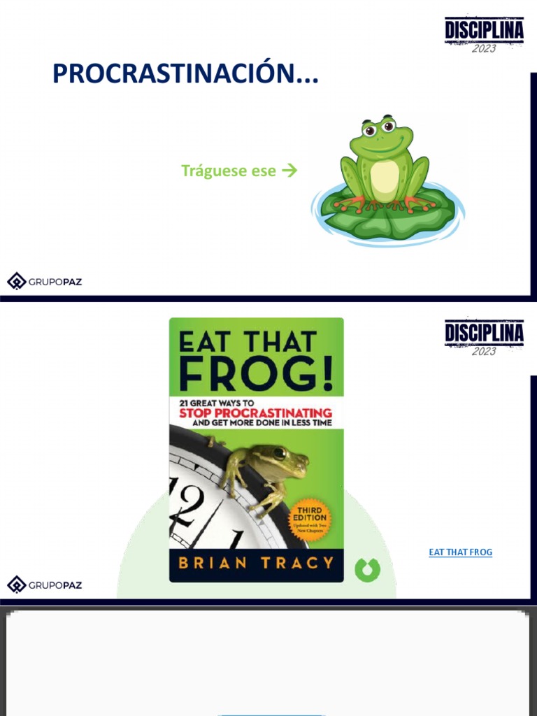 Eat That Frog | PDF