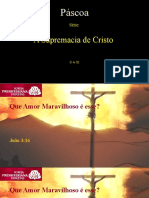 A Supremacia de Cristo II de III