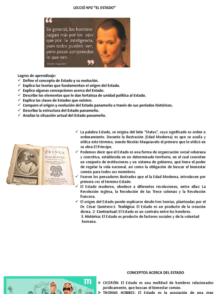El Estado PDF Estado (política) Panamá