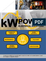 Brochure KW Power Electrical Solutions SAC 