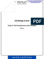 Summary Notes Topic 4 CIE Biology A Level