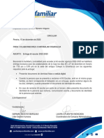 2022 - 12 - 20 - Circular Entrega Kit Escolar Comfamiliar 2022-2023