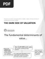 The Dark Side of Valuation