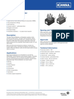 Spot Thermal Detector (Fixed Temperature) : Features