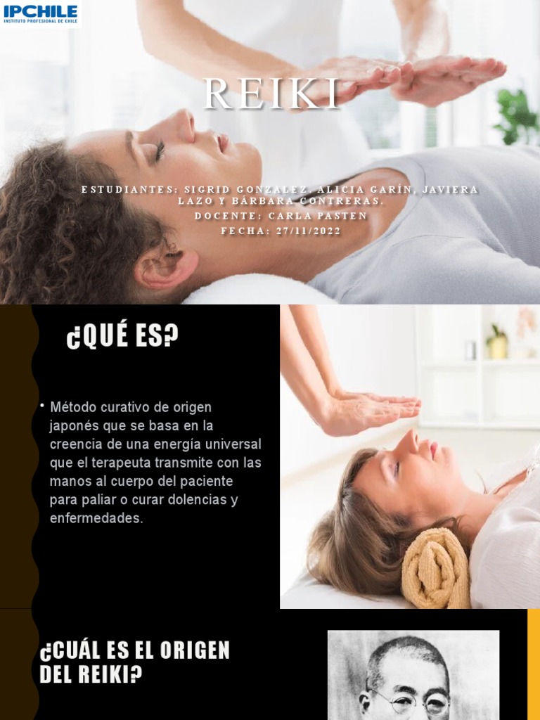 Presentación Reiki | Descargar gratis PDF | Mikao Usui | Reiki
