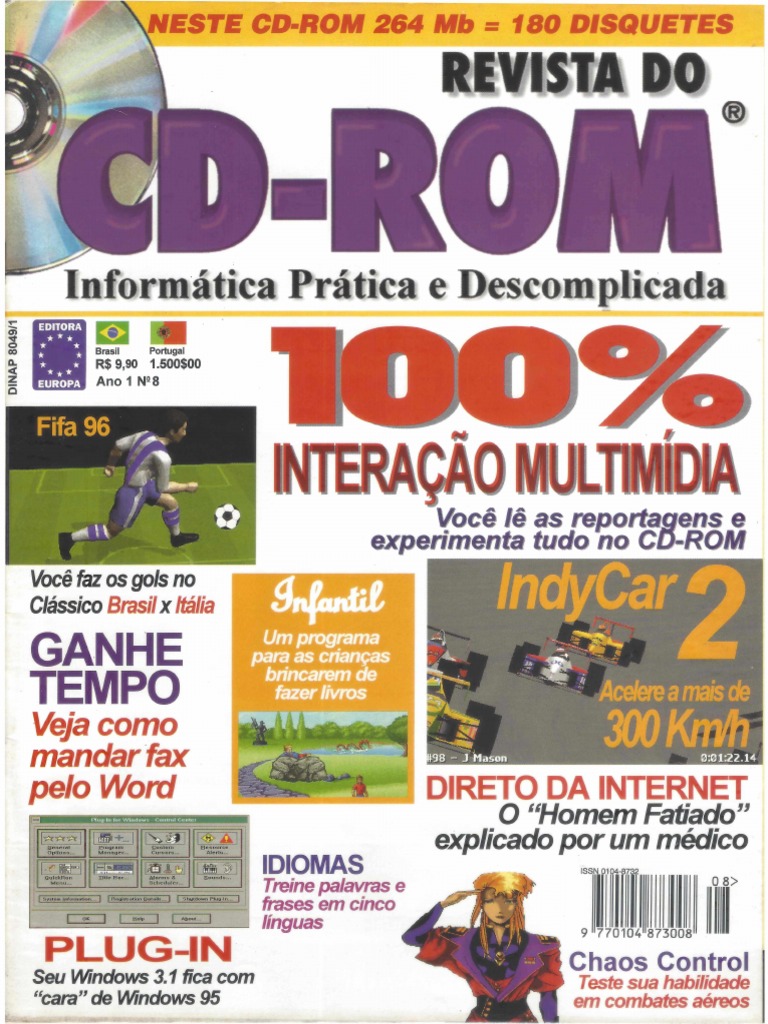 Revista Do Cdrom 008 | PDF | Microsoft Windows | Dicionário