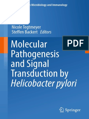 Molecular Pathogenesis and Signal Transduction by Helicobacter