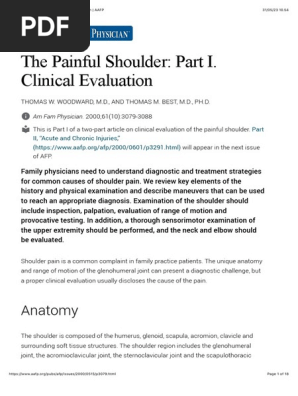Aafp Shoulder Exam
