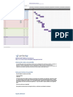 Diagrama de Gantt Simple