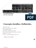 CONCEPTO JURÍDICO Y JUICIO JURÍDICO (Autoguardado)