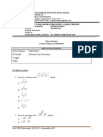 Soal Usbn Matematika Kel. Akp 2019