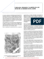 Los Judíos de Málaga, Granada y Almería en Los Documentos de La Genizah de El Cairo Jabega68 - 12-24