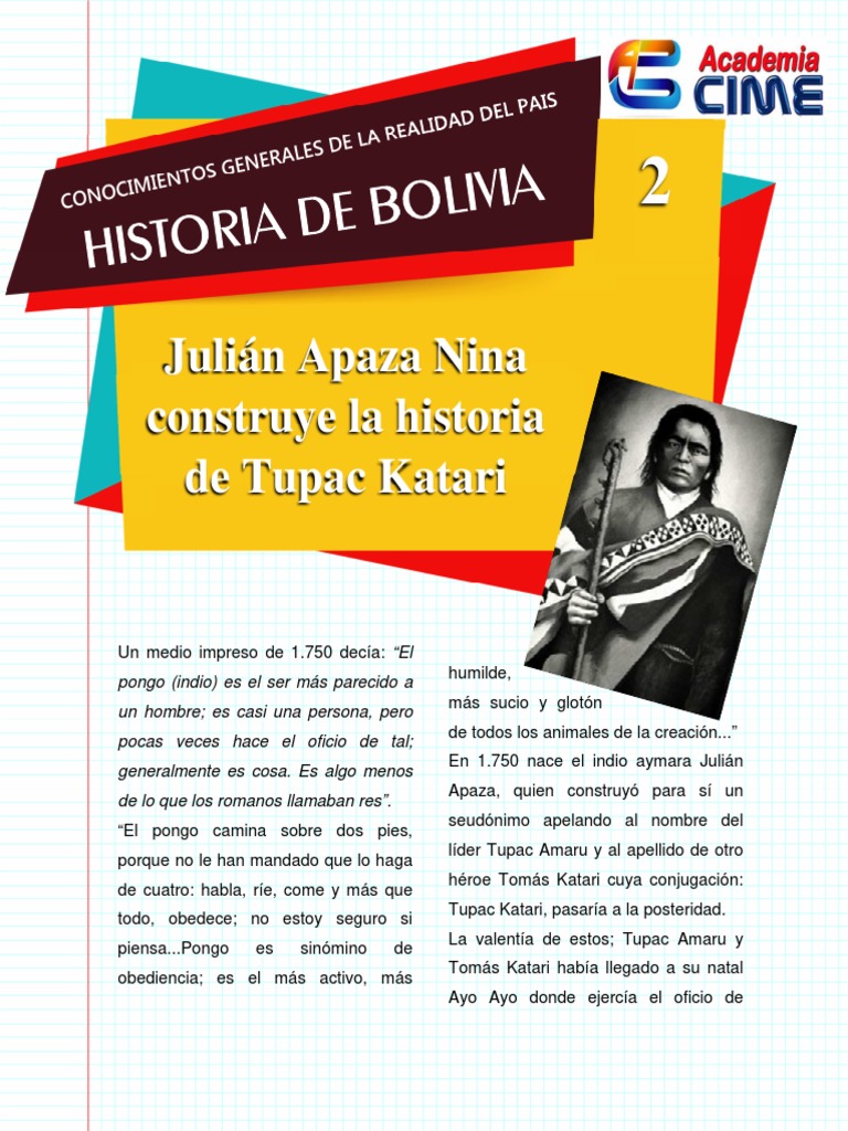 2 Tupac Katari | PDF | América del Sur