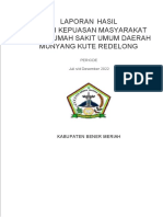 Contoh Laporan SKM Tahun 2022 JULI - DESEMBER 2022