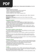 Modelo de Roteiro Word | PDF | Roteiro | Tempo