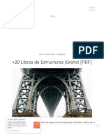 +20 Libros de Estructuras ¡Gratis! (PDF)