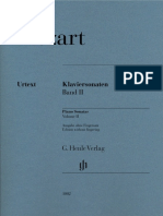 Mozart Piano Sonatas, Volume II (Henle)