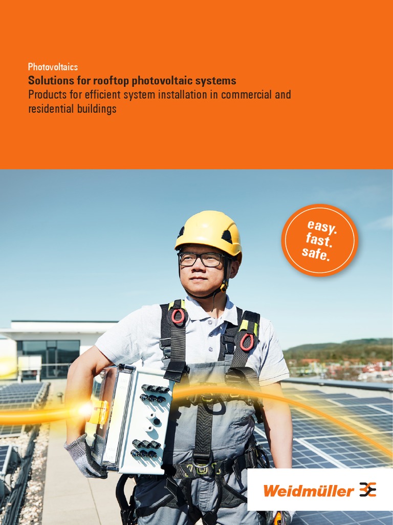 Rooftop PV System Solutions Guide | PDF | Photovoltaics | Photovoltaic ...