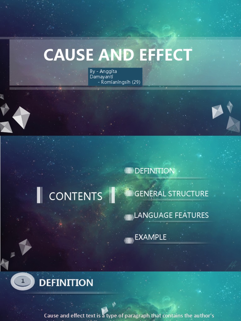 Understanding Cause and Effect | PDF | Causality | Sentence (Linguistics)
