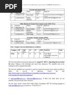 DBT PG Second Merit List 2023-24- August 05, 2023