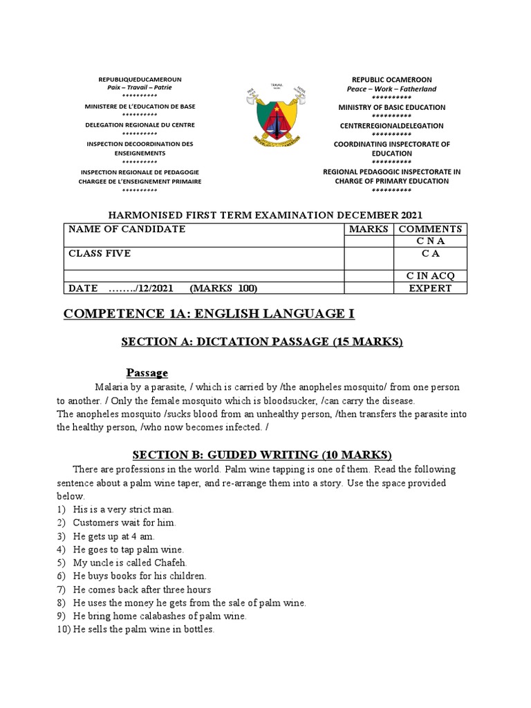 Class five harmonised exams pdf tobacco smoking addiction