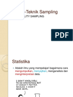 P1. Teknik Sampling Probability Sampling