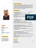 Mustak Khan CV