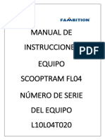 Manual de Instrucciones Scooptram FL 04 - Indomin