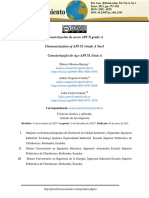 Caracterización de Acero API 5l Grado A