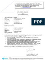 Surat Izin Atasan CGP 10 REGULER