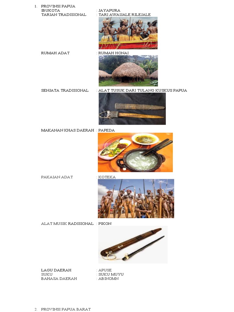 Provinsi Papua | PDF