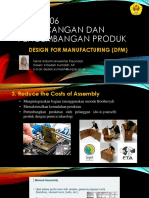 Pertemuan 10 - Design For Manufacturing (DFM)