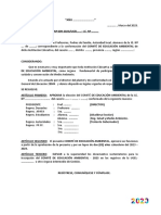 Plan de Accion Salud y Conservacion Del Medio Ambiente