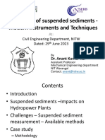 Monitoring of Suspended Sediments - Modern Instruments and Techniques
